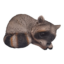 Raccoon Figurine Sleeping Woodland Racoon Figurine Animal Wildlife Nature picture