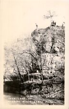1930s RPPC; Deer Leap at Roaring River State Park, Cassville MO Barry Co. Fields picture