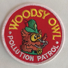 Vintage WOODSY OWL Patch-