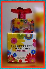 FLOWERPARTY  SUMMER YVES ROCHER EAU DE TOILETTE 50ML NEW SEALED DISCONTINUED picture