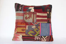 20x20 patchwork kilim pillow,Bohemian pillow,Vintage Kilim pillow,Throw pillow picture