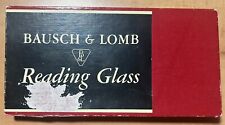 Vintage Bausch & Lomb Reading Glass Rectangle Shape Color Demi Blonde w/ Box USA picture