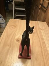 Dubout Trois Oeil Third Eye View Funny Cat From Behind Tall Statue Figurine picture