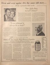1958 VitaSafe High Potency Formula Capsules VTG 1950s 50s PRINT AD Testimonials picture