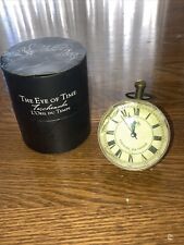 The Eye Of Time Clock With Original Padded Cylinder Box picture