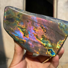 475g Natural Labradorite Quartz Crystal Freeform Mineral Specimen Healing picture