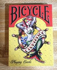 Bicycle Mermaid Club Tattoo Limited Edition Playing Cards RARE Sealed Mint Deck picture