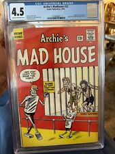 Archie's Madhouse #22 CGC 4.5 1962 1st Appearance of Sabrina The Teenage Witch picture