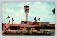 Phoenix AZ-Arizona, Phoenix Sky Harbor Airport, Antique Vintage Postcard picture