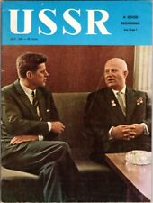 USSR Illustrated Monthly, A Good Beginning Kennedy and Khrushchev, July 1961 picture