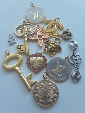 Versace Dior Celine Gucci  Zipper Pull buttons mix lot of 12 mix picture