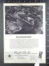 1968 ADVERTISEMENT for Chubb & Son Yarmouth ME harbor yacht boat picture