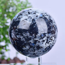 1.79LB Natural Moonlight stone Quartz Crystal Sphere Ball Healing picture