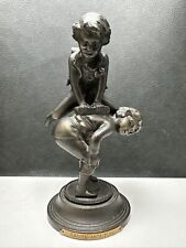 Vintage Figurine SAUTE-MOUTON  Leap Frog by COLLECTION FRANCAISE U.S.A.  7.75