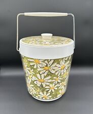 Vintage Retro WEST BEND THERMO SERV Daisy Ice Bucket *CUTE* picture