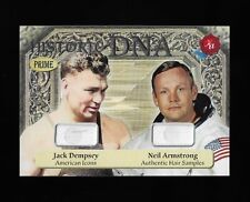 2024 Historic Autographs Prime DNA hair sample JACK DEMPSEY NEIL ARMSTRONG 17/17 picture