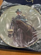 Fred Stone Horse Collector's Plate John Henry Certificate Of Authenticity + Box picture