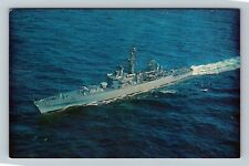 Military-Navel Navy USS Bainbridge, Vintage Postcard picture