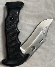 Hunting Knife Stainless Steal. Collapses Like A Pocket Knife. picture