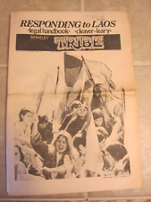 Berkeley Tribe Newspaper February 1971 Responding to Laos Cleaver Leary picture