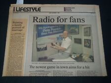 1988 SEPT 11 BERGEN RECORD NEWSPAPER L SECTION- PETE FRANKLIN - WFAN - NP 3779 picture