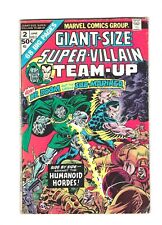 Giant Size Super-Villain Team-Up #2: Dry Cleaned: Pressed: Bagged: Boarded FN 6 picture