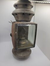 Antique Lantern With Glass And Red Jewel picture