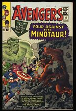Avengers #17 FN+ 6.5 Hulk Captain America Stan Lee Marvel 1965 picture