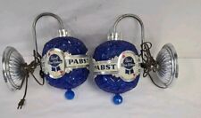 1960s Pabst Blue Ribbon Rotating Wall Sconce Lights picture