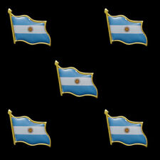 5PCS 2019 Argentina National Flag Lapel Pin Brooch Clothes Tie Bag Badge Brooch  picture