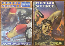 Vintage Popular Science November 1944 & January 1945 Japanese Airman Cover B-29 picture