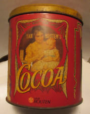vintage tin container Van Hootins Cacao Cocoa  4