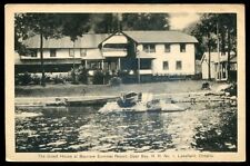 LAKEFIELD Ontario Postcard 1930s Deer Bay Bayview Summer Resort by Irwin picture