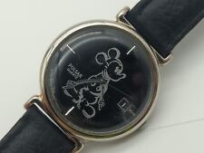 Vintage Pulsar Mickey Mouse Watch RARE MODEL READ LOOK SCRATCHES TT13 picture