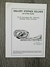 1969 PRINT AD, Gallery Stephen Kellner, Art of the Pacific, Canoe Prow-Painted picture