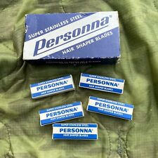 Vintage box of 25 Personna Hair Shaper Blades picture