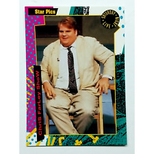 Chris Farley Show 💥 SNL Card 1992 Saturday Night Live Star Pics #48 picture