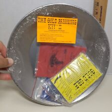 The Gold Panning Kit Real Gold Ore Flakes Steel Pan Magnet Lens Instructions picture