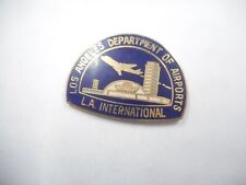 LOS ANGELES DEPT OF AIRPORTS L.A. INTERNATIONAL LAPEL PIN picture