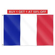 France Flag Large 5x3FT National French Durable Sports Football Fan Supporter  picture
