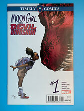 Moon Girl and Devil Dinosaur #1 Timely Comics Marvel Low Print Comic Book picture