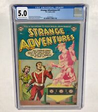 Strange Adventures #37 CGC 5.0 (16 on census, Murphy Anderson cover/art) 1953 DC picture