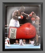 James Buster Douglas Signed Red Boxing Glove Presented In A Dome Frame : B  picture
