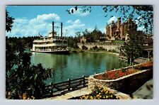 Orlando FL-Florida, Rivers Of America, Walt Disney World, Vintage Postcard picture