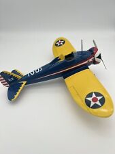 Boeing™ P-26A Peashooter Large Mahogany Model In Excellent Condition picture