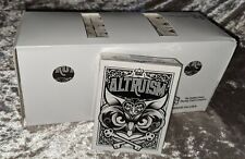 Brick of 12 decks rare Owl Altruism Playing Cards by Blue Crown New-Sealed picture
