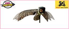 Prowler Owl,Lifelike Owl Decoy with Glassy Eyes and Moving Wings,Easy to Install picture