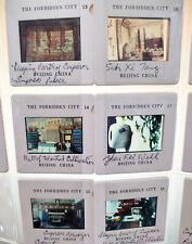 LOT China 35mm Slides Vintage Forbidden City Beijing Film Machinery Research picture