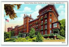 c1940's Physical Culture Hotel Founded Bernarr Mcfadden Dansville NY Postcard picture