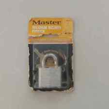 Vintage NOS Master Lock Padlock NO. 3-D Pin Tumbler Made In The  USA picture